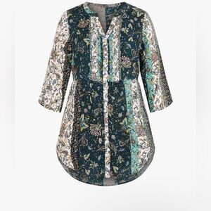 Women's Plus Size Mae Print Tunic